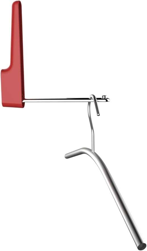 Wenko Folding hook Premium OMEGA carmine red