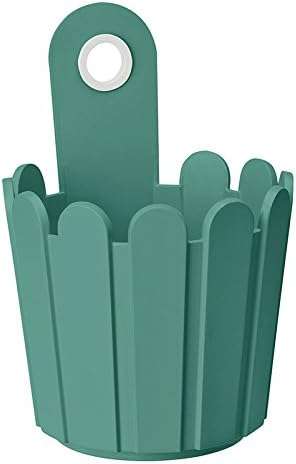 Emsa 518107 Mini Barrel - Flowerpot -Ø 6.5 cm - turquoise green