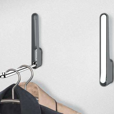 Wenko Folding hook Premium OMEGA steel gray