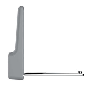 Wenko Folding hook Premium OMEGA steel gray