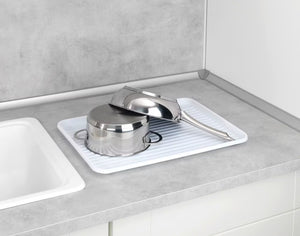 Wenko Dish drainer Clean with cutlery basket