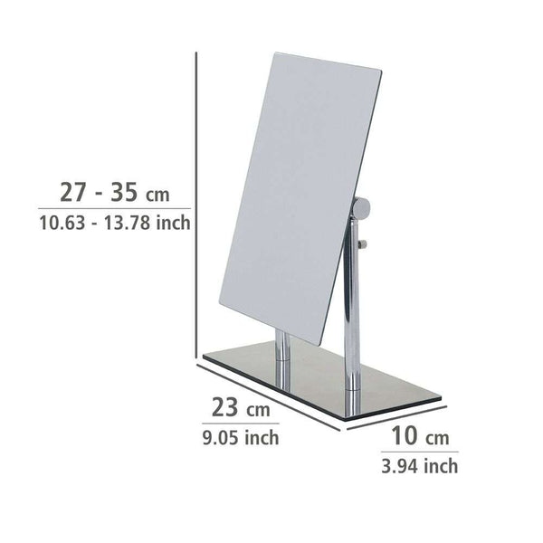 Wenko Cosmetic Pinerolo Cosmetic Mirror in Silver