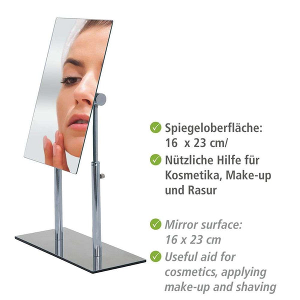 Wenko Cosmetic Pinerolo Cosmetic Mirror in Silver