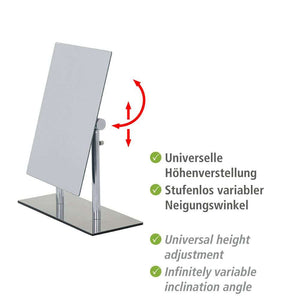 Wenko Cosmetic Pinerolo Cosmetic Mirror in Silver