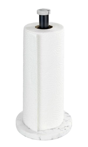 Wenko Marble-Look Kitchen Roll Holder