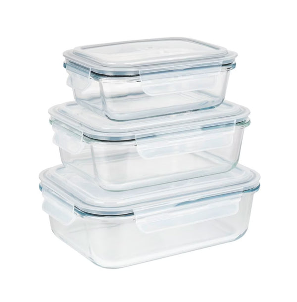 Wenko Glass food storage container Pacu 0.6 L
