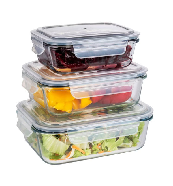 Wenko Glass food storage container Pacu 0.6 L
