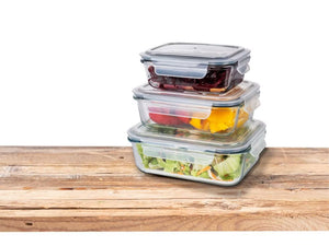 Wenko Glass food storage container Pacu 0.6 L