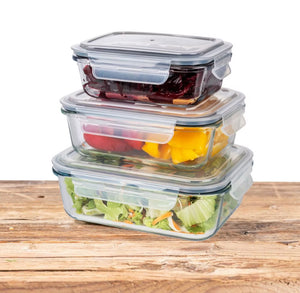 Wenko Glass food storage container Pacu 0.6 L