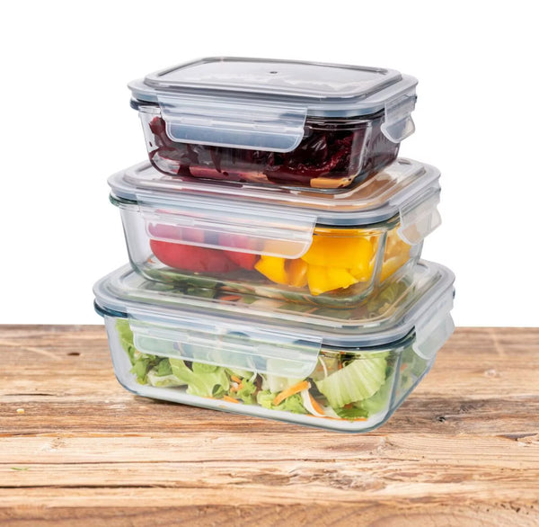 Wenko Glass food storage container Pacu 0.6 L