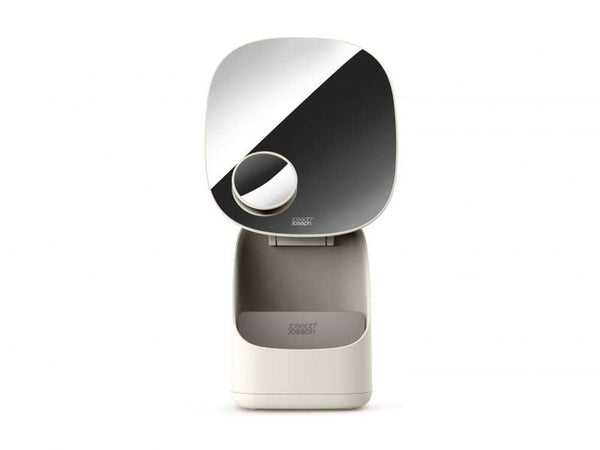 Joseph Joseph Viva Pedestal Mirror with Cosmetic Organiser