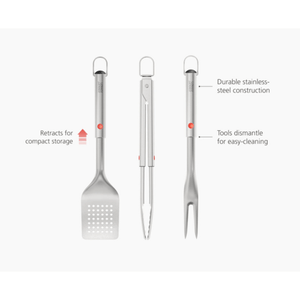 Joseph Joseph GrillOut 3-Piece BBQ Tool Set