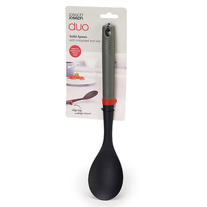 Joseph Joseph Duo Solid Spoon with Integrated Tool Rest