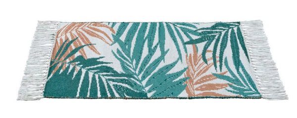 Wenko Suva Palm Leaf Print Bath Mat