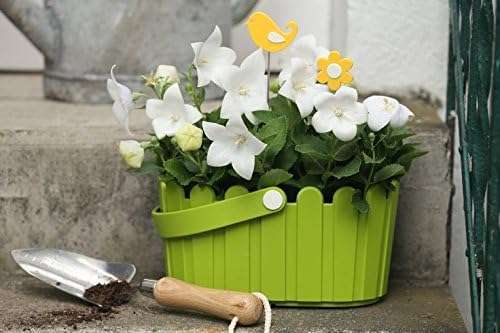 Emsa 513928 Flower Pot- basket, country House Style- 28 x 18 cm - Pink