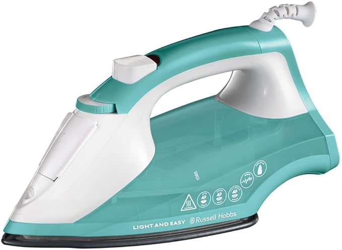 Russell Hobbs 2400W Mint & White Steam Iron