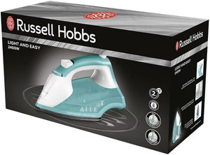 Russell Hobbs 2400W Mint & White Steam Iron