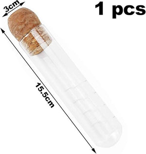 Wenko Borosilicate Glass Tea Strainer – Reusable Infuser with Aroma-Sealing Cork