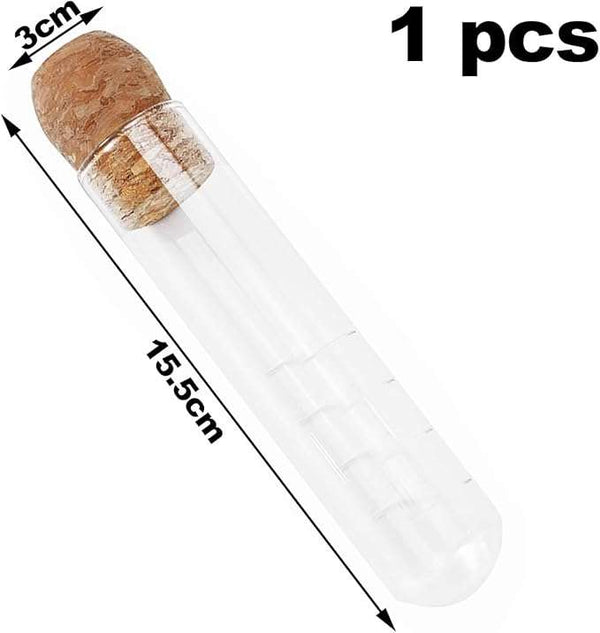 Wenko Borosilicate Glass Tea Strainer – Reusable Infuser with Aroma-Sealing Cork