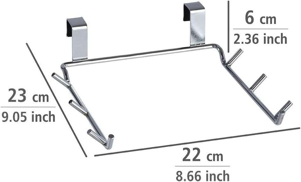 Wenko Metal Bin Bag Holder Shelf