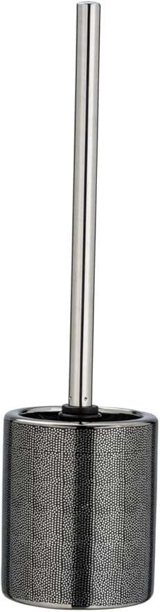 Wenko Ceramic toilet brush set Nuria silver/anthracite