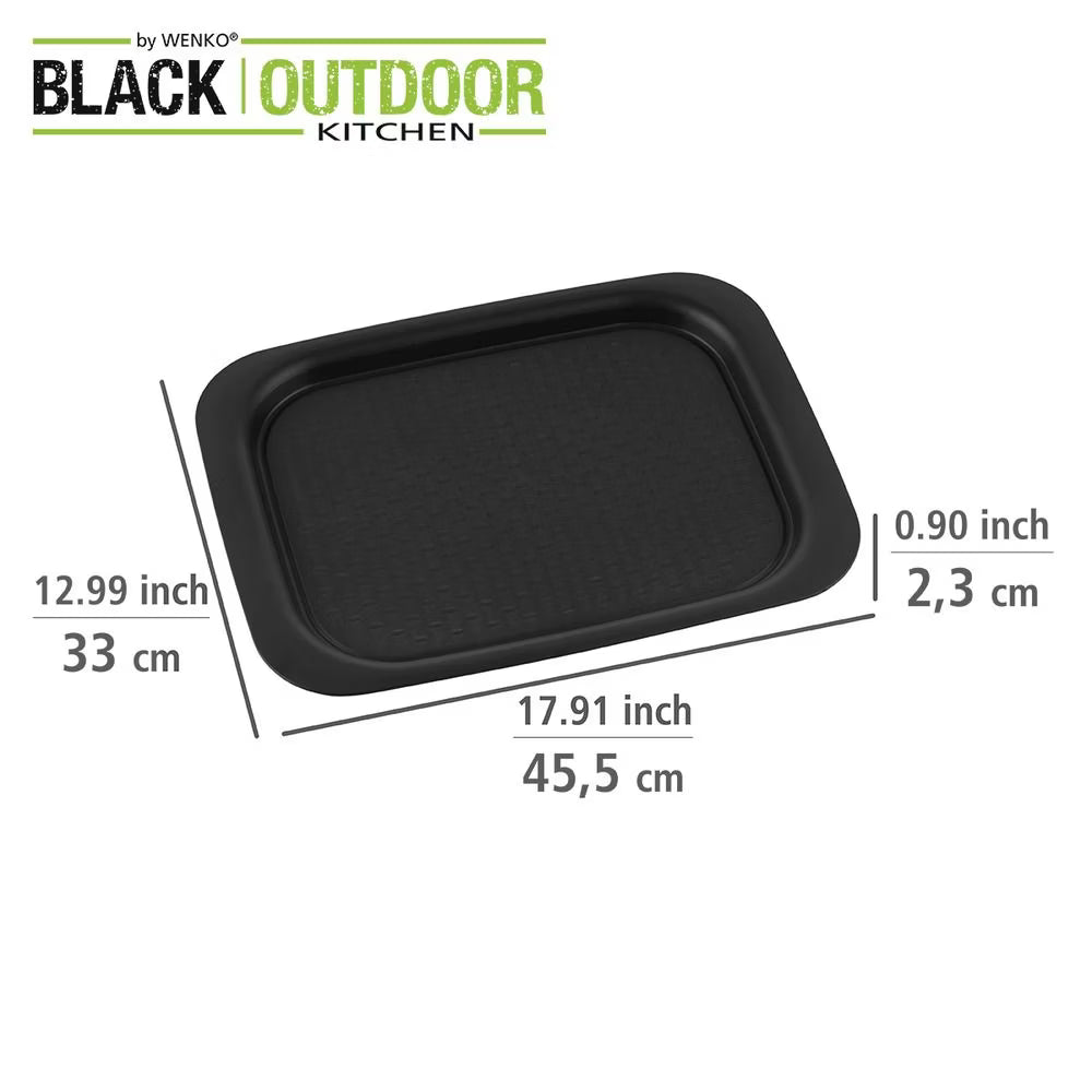 Wenko Non-slip Tray Non-slip Serving Tray