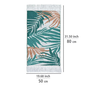 Wenko Suva Palm Leaf Print Bath Mat