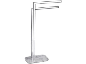 Wenko Marble towel and clothes rack Onyx