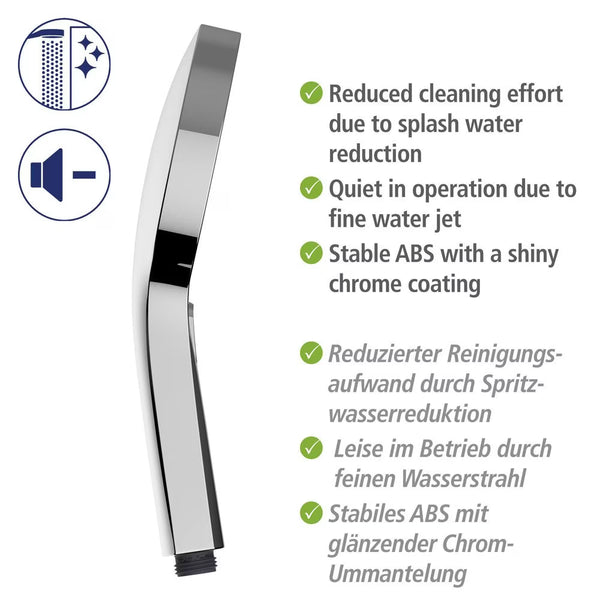 Wenko Shower Set Softwater Chrome Length bar-68 cm