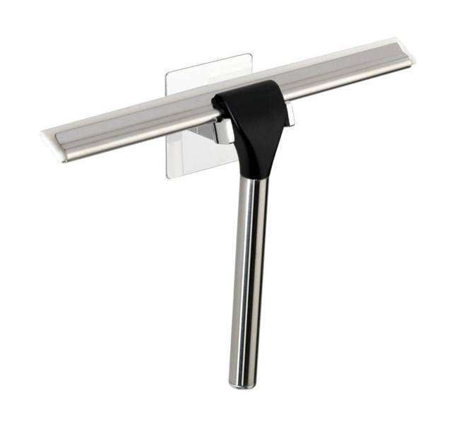 Wenko Turbo-Loc-stainless steel bath and shower squeegee Quadro