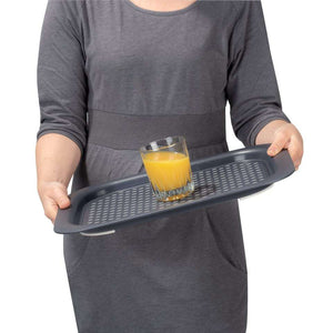 Wenko Anti-slip tray anthracite