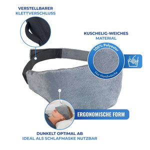Wenko 3-in-1 Weighted Eye Mask with Cooling &amp; Heating Therapy