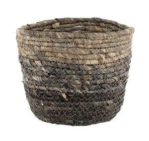 Wenko Storage basket -Coppitella- Blue made of woven seagrass