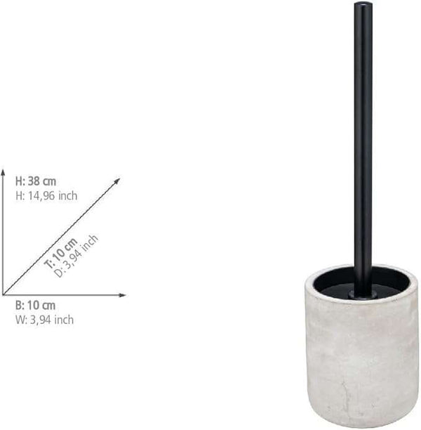 Wenko Marola Ceramic Toilet Brush And Holder