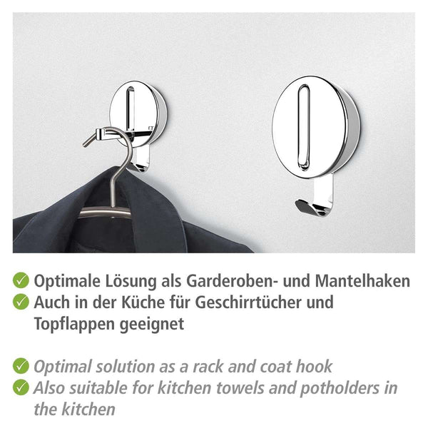 Wenko Folding hook Premium DELTA polar white