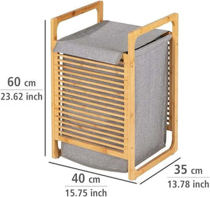 Wenko Bamboo Laundry Bag