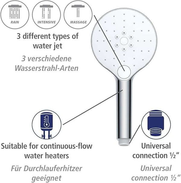 Wenko Automatic Cleaning Shower Head