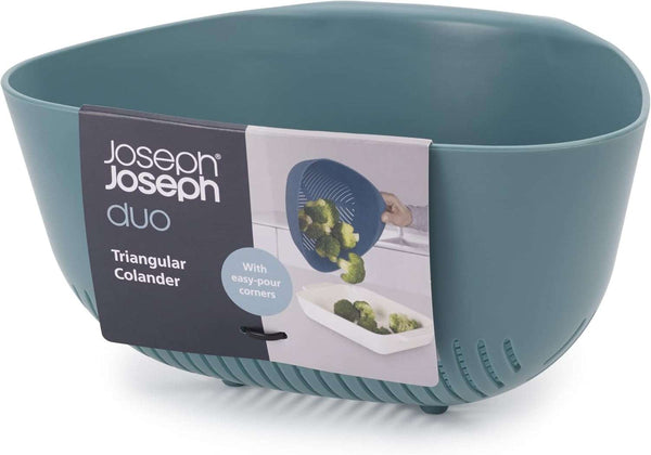 Joseph Joseph Duo Triangular Colander, Dark Opal