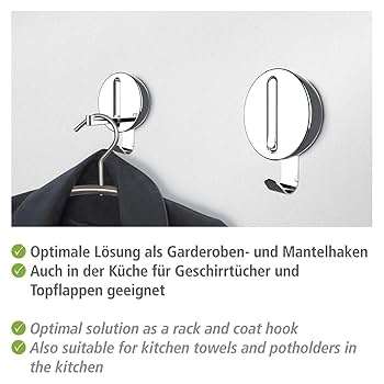 Folding hook Premium DELTA steel grey By Wenko.de