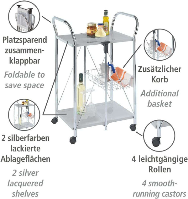 Wenko Rolling Cart Organizer