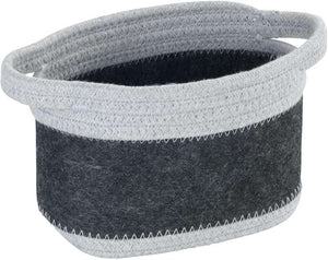 Wenko Felt basket Bea dark grey S