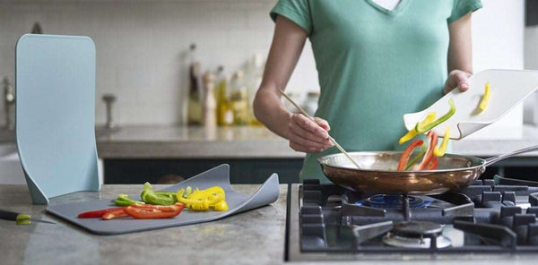 Nest Chop 3-piece Gray Cutting Board Set by Joseph Joseph