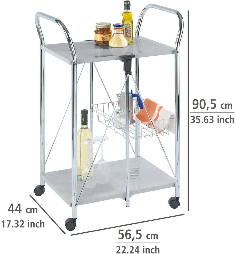 Wenko Rolling Cart Organizer