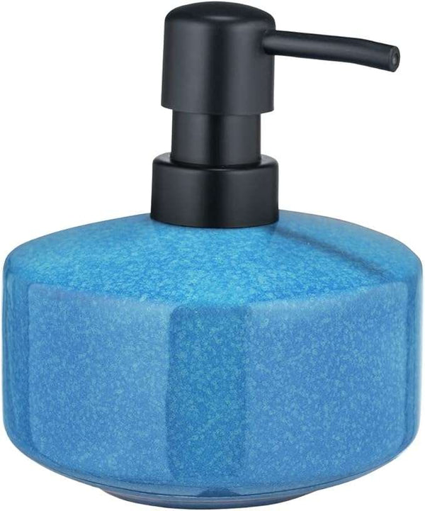 Wenko Varzi Ceramic Bathroom Accessory Set 2-Piece Blue