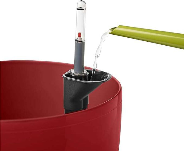 Poetic Emsa Flower Pot, Self Watering System, Ø 36cm, Ruby Red, CASA BRILLIANT, 517573