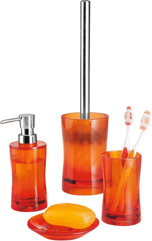 Fortune Clear Toilet Brush and Holder by Kleine Wolke
