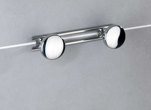 Wenko Stainless Steel 2 Wall Hooks