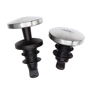 Steel Expanding Wine Stoppers, 2 Count by OXO