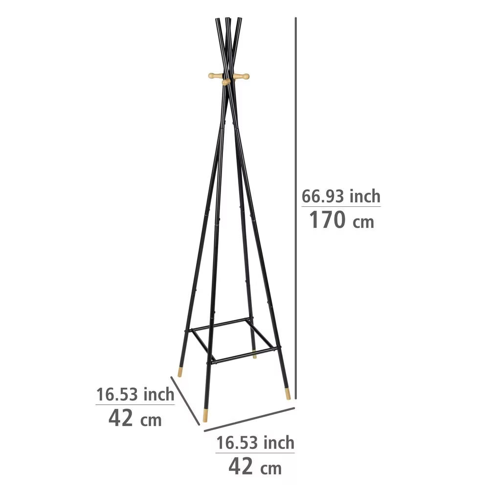 Wenko Loft coat rack with four hooks