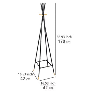 Wenko Loft coat rack with four hooks